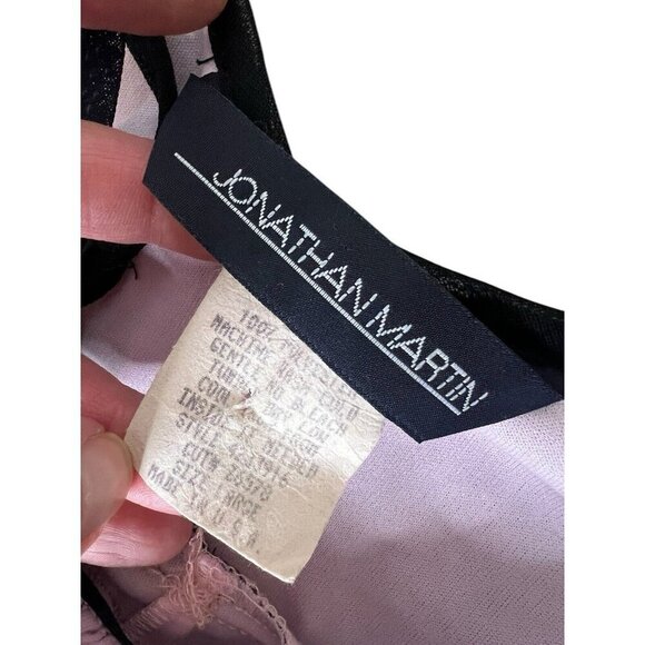 Vtg Y2k Milkmaid Dress Fits M Black Pink Sheer Whimsigoth Goth Fairy Sequin - Picture 8 of 16